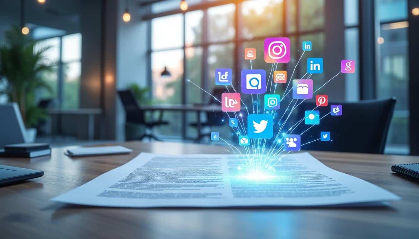 Le Recyclage contenu pour transformer un long Livre blanc en posts sociaux